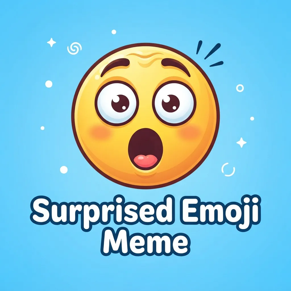 How to use surprised emoji meme the right way