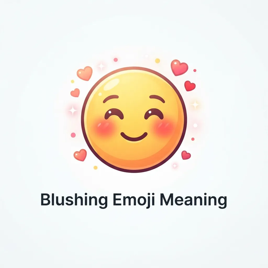 Trending blushing emoji meaning in 2026