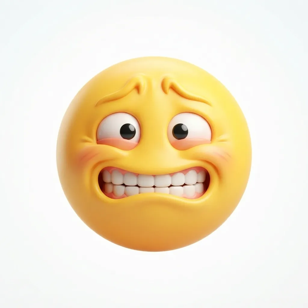 Trending cringe smile emoji in 2026
