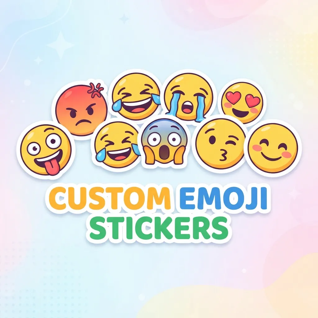 Trending custom emoji stickers in 2026