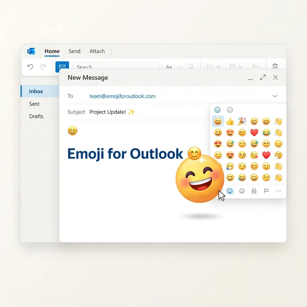 Trending emoji for Outlook in 2026