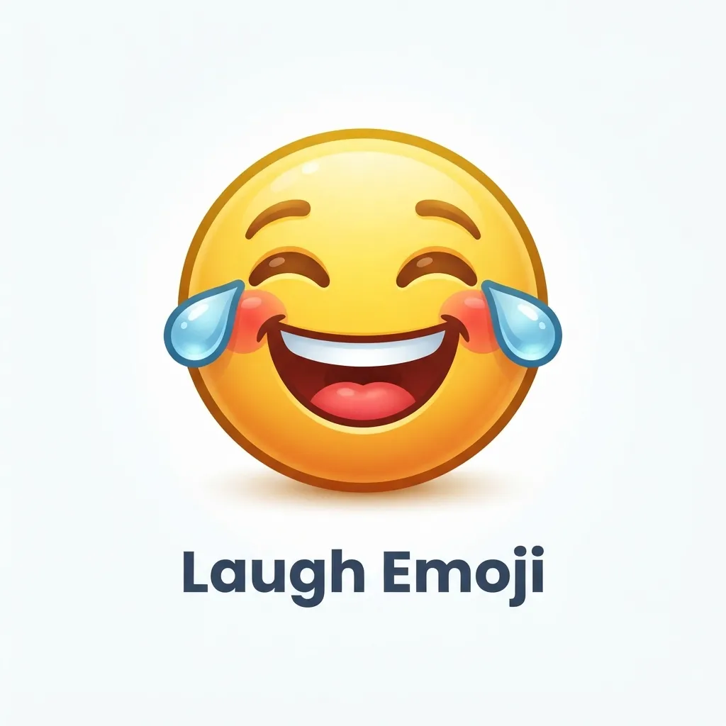Trending laugh emoji in 2026