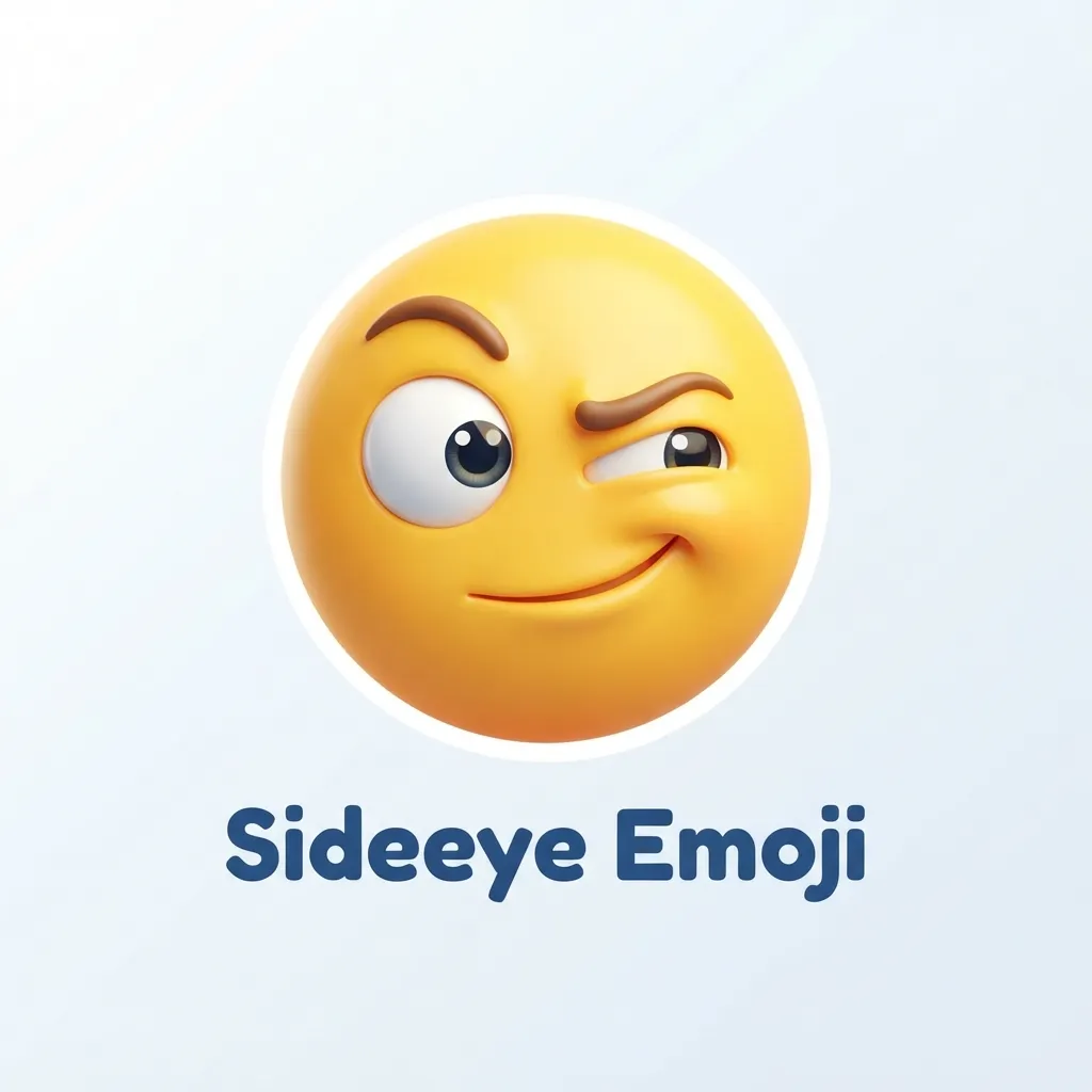 Trending side eye emoji in 2026
