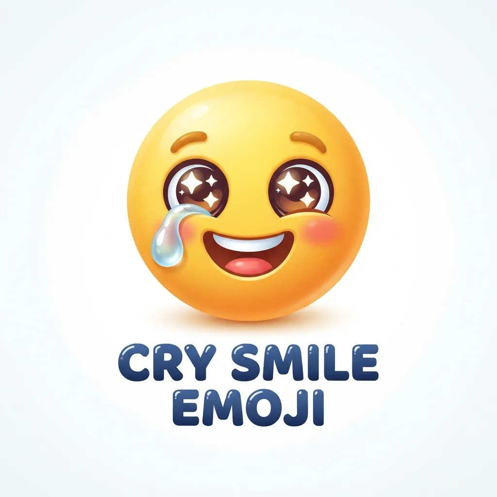 What do cry smile emoji mean