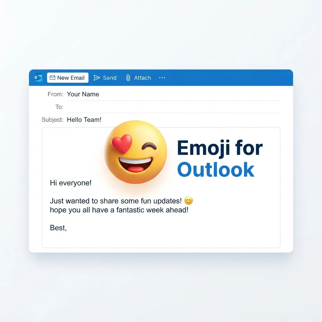 What do emoji for Outlook mean?