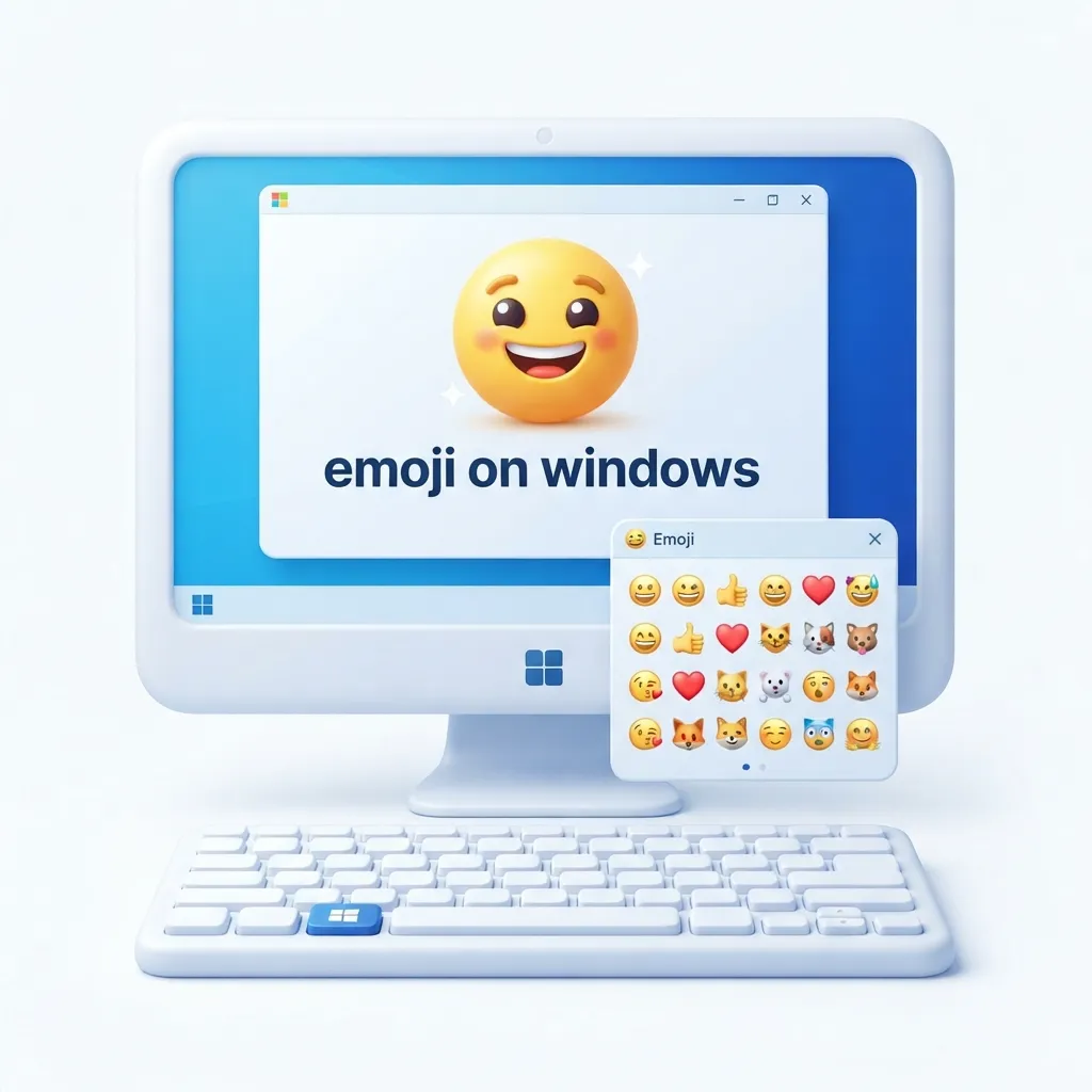 What do emoji on Windows mean