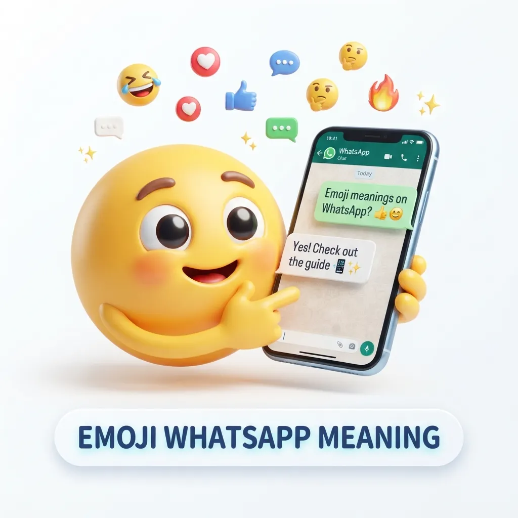 What do emoji whatsapp mean