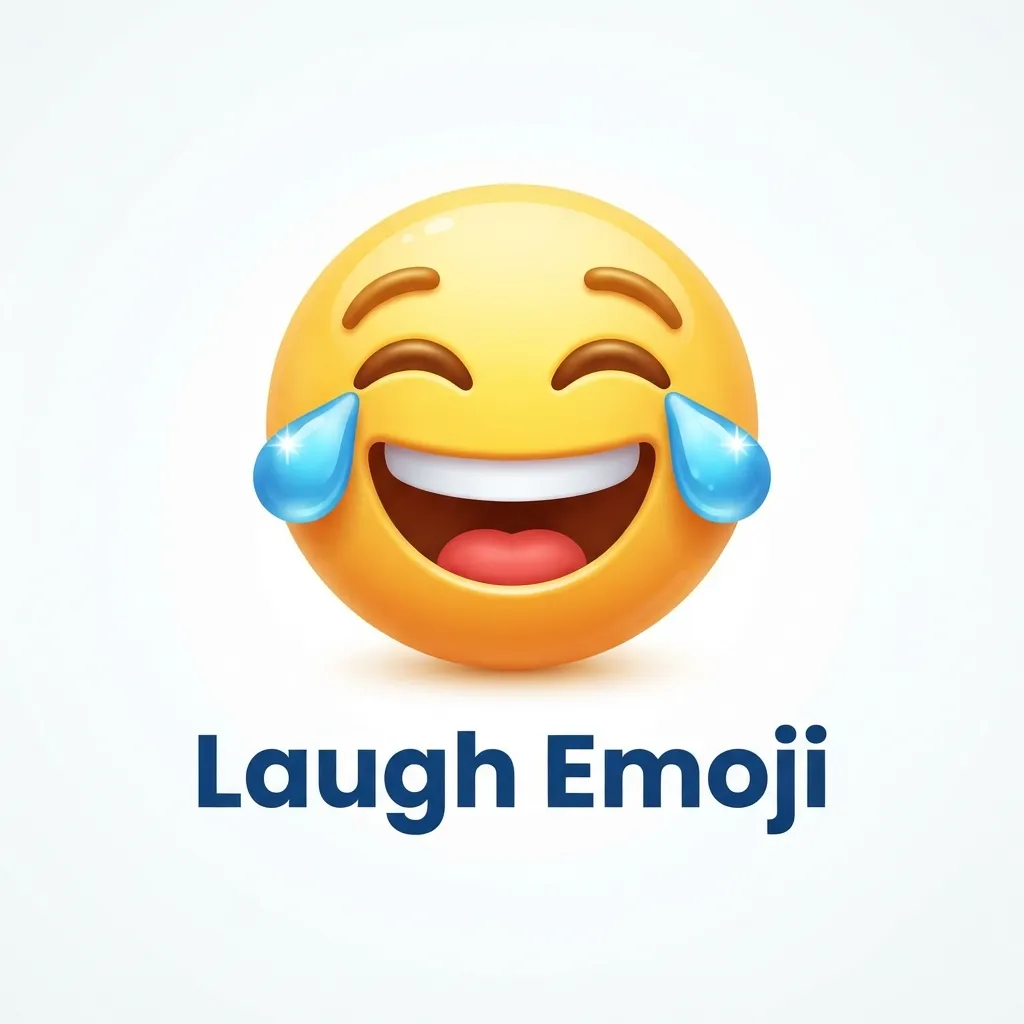 What do laugh emoji mean