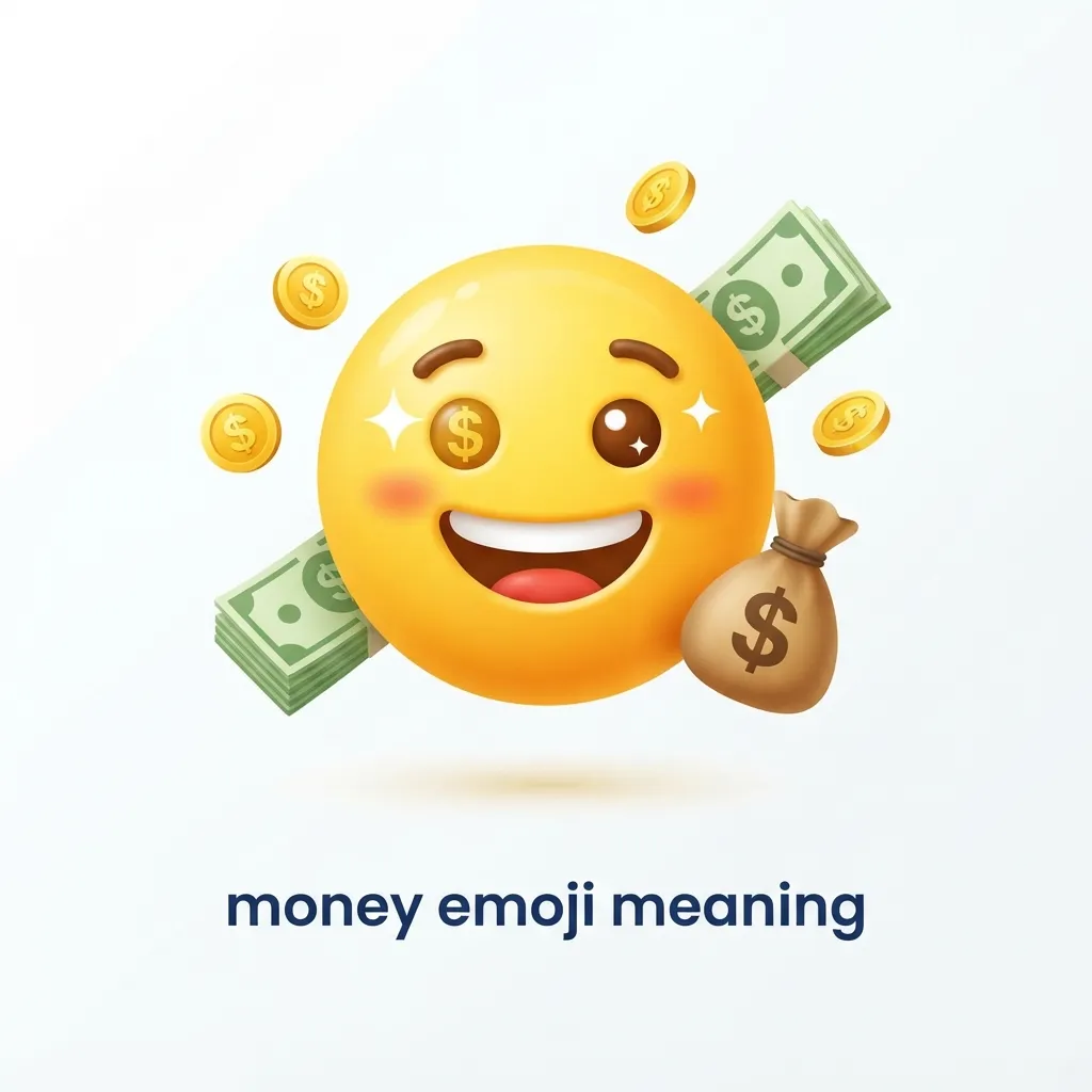 What do money emoji mean