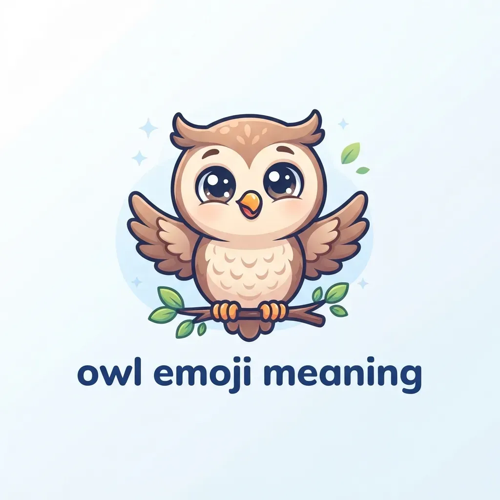 What do owl emoji mean