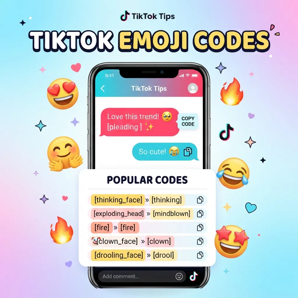 What do TikTok emoji codes mean