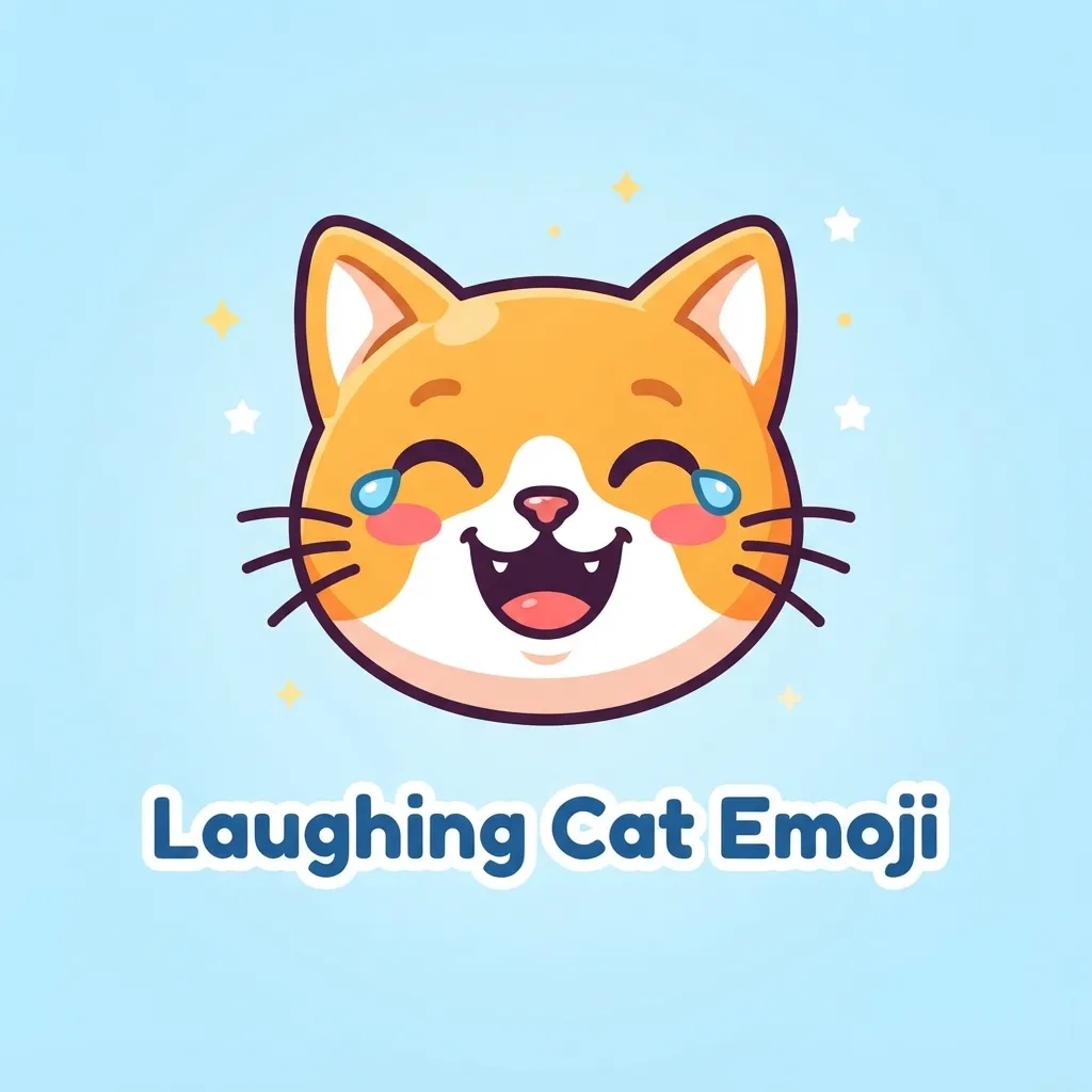 What does laughing cat emoji mean in texting and chat
