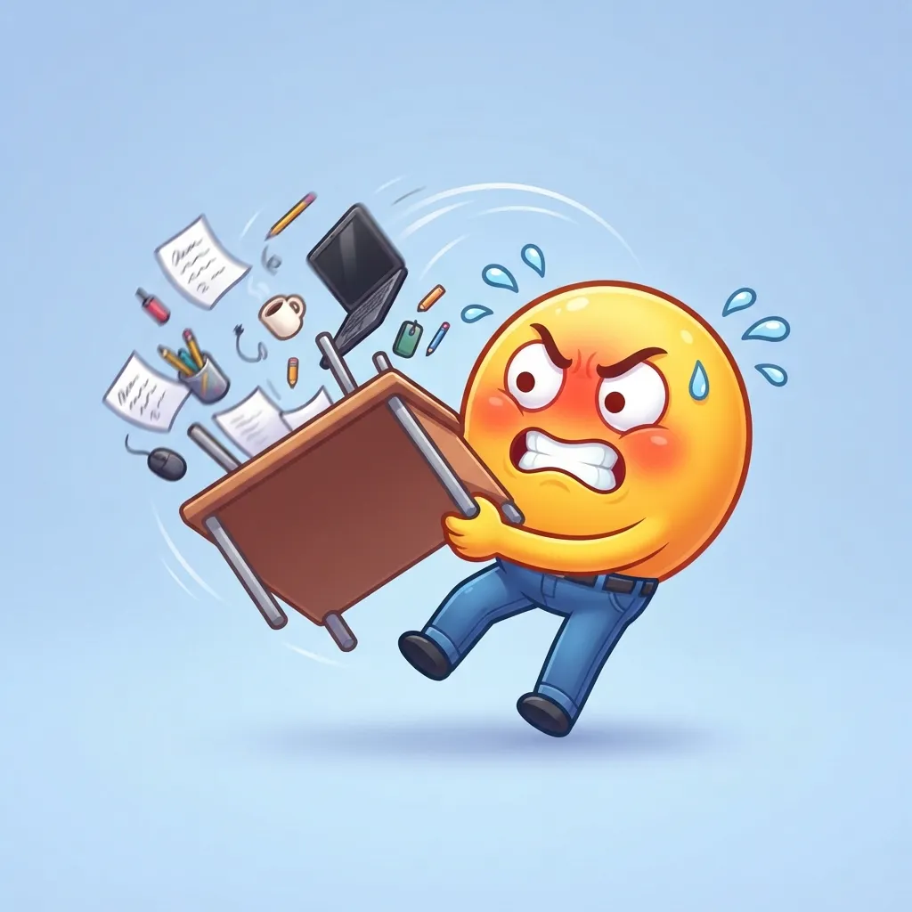 Flipping Table Emoji Copy and Paste 