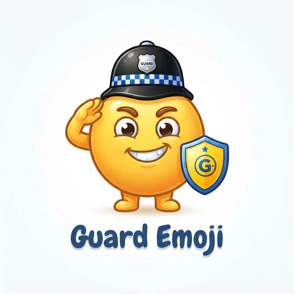 How to use guard emoji the right way