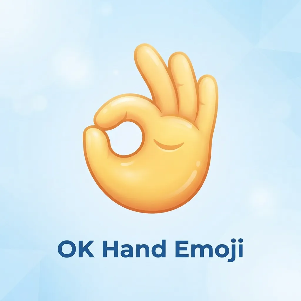 How to use ok hand emoji the right way