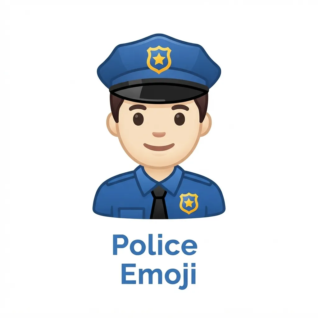 How to use police emoji the right way
