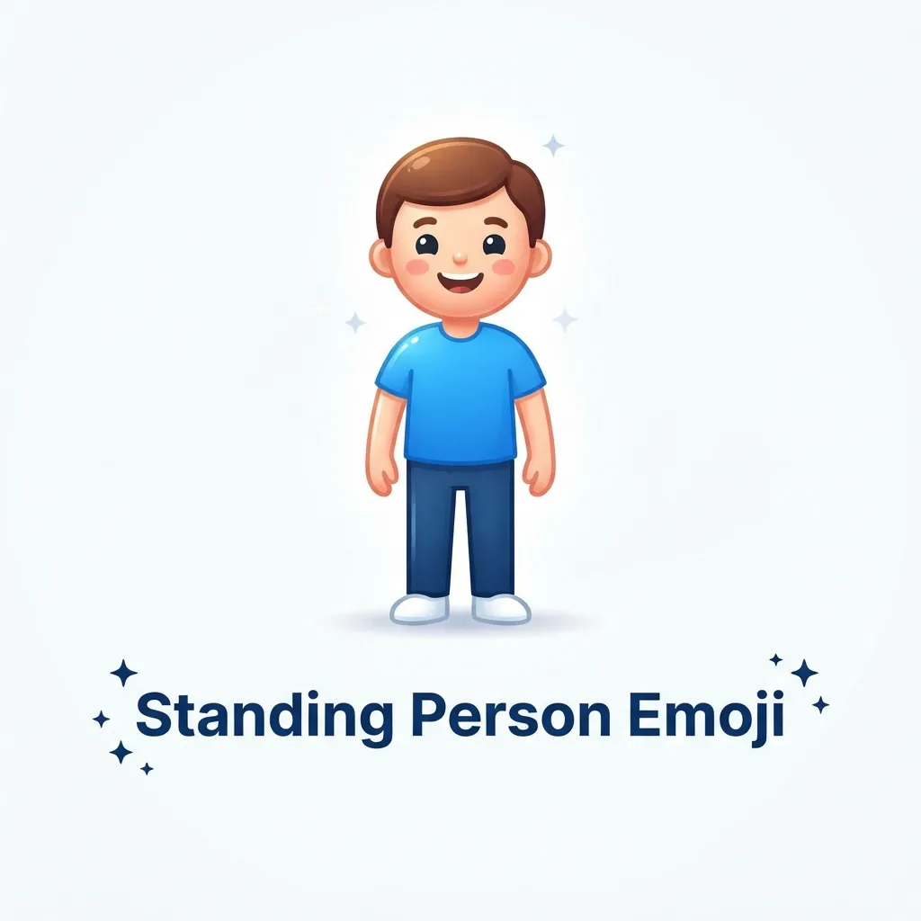 How to use standing person emoji the right way