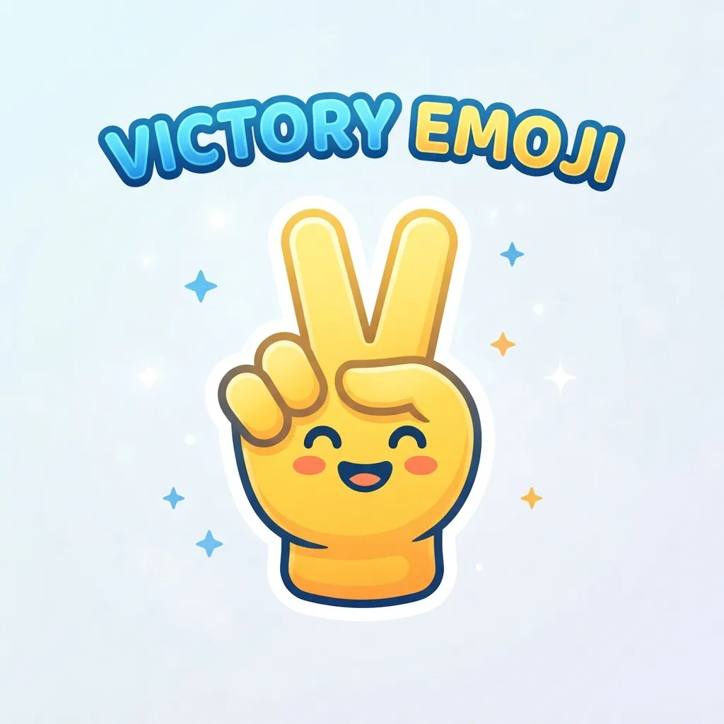 More Victory Emoji-Related Emojis To Copy 🎁