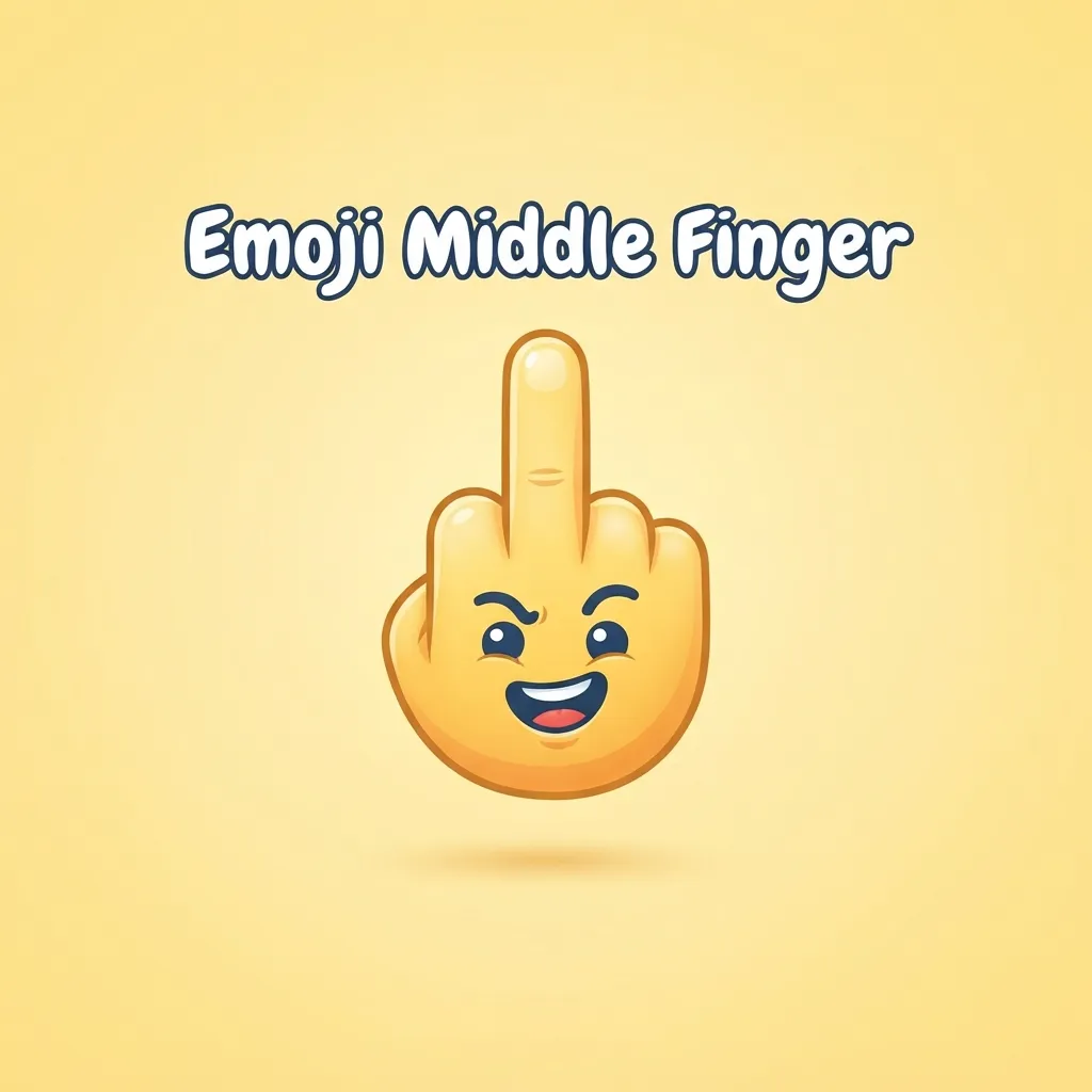Other Emoji Middle Finger-Related Symbols