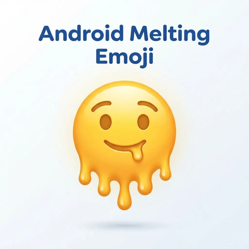 What is Android Melting Emoji?
