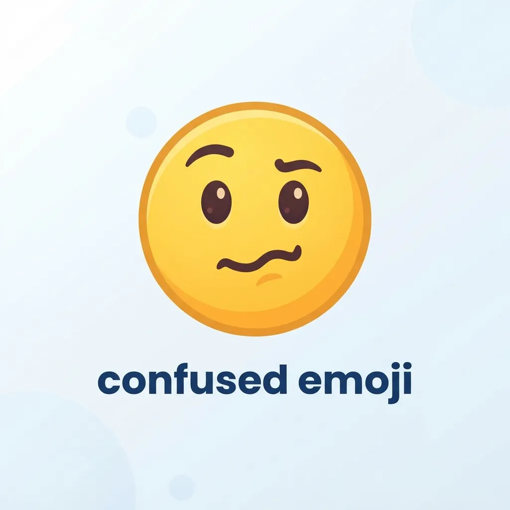 What Is Confused Emoji