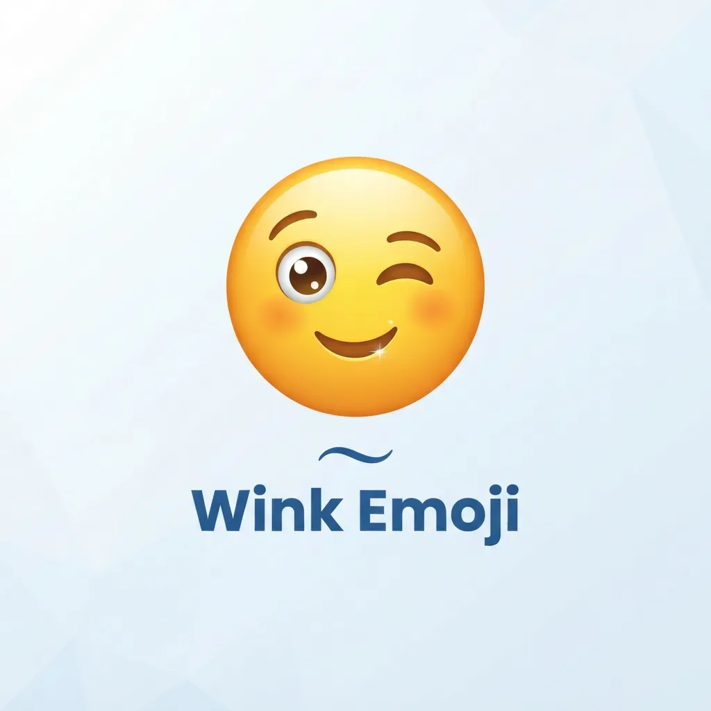 What Is Wink Emoji 