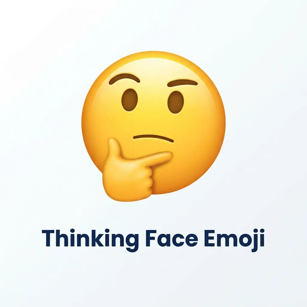 What Thinking Face Emoji
