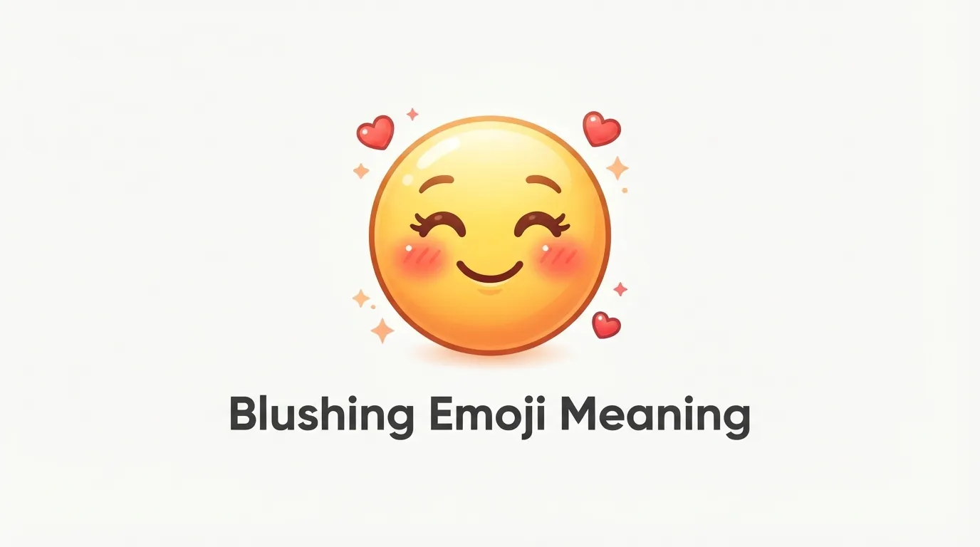 Blushing Emoji Meaning