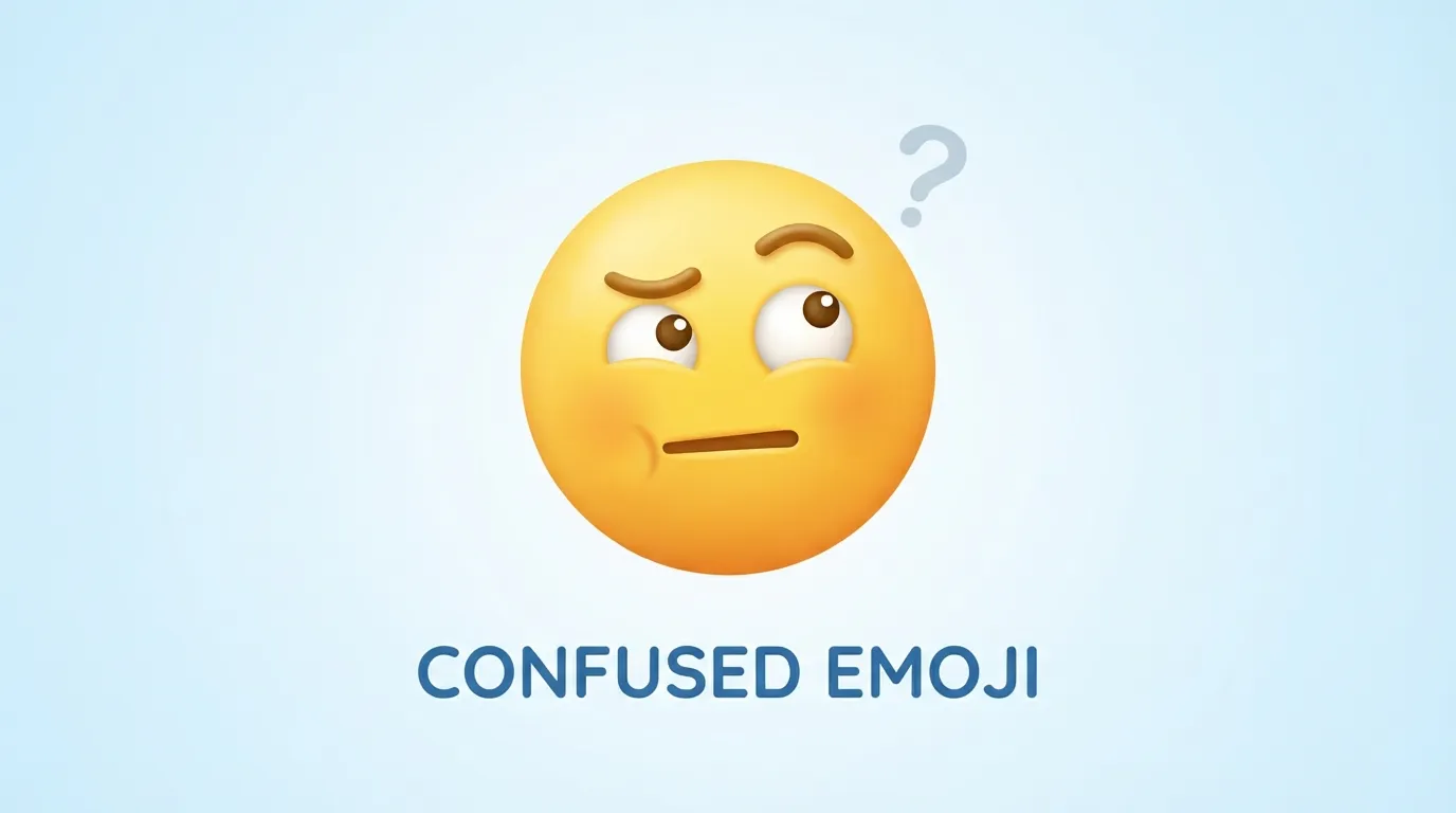 Confused Emoji