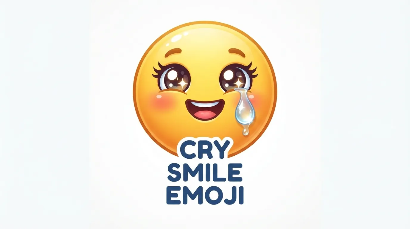 Cry Smile Emoji