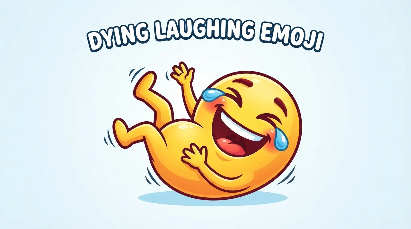 Dying Laughing Emoji