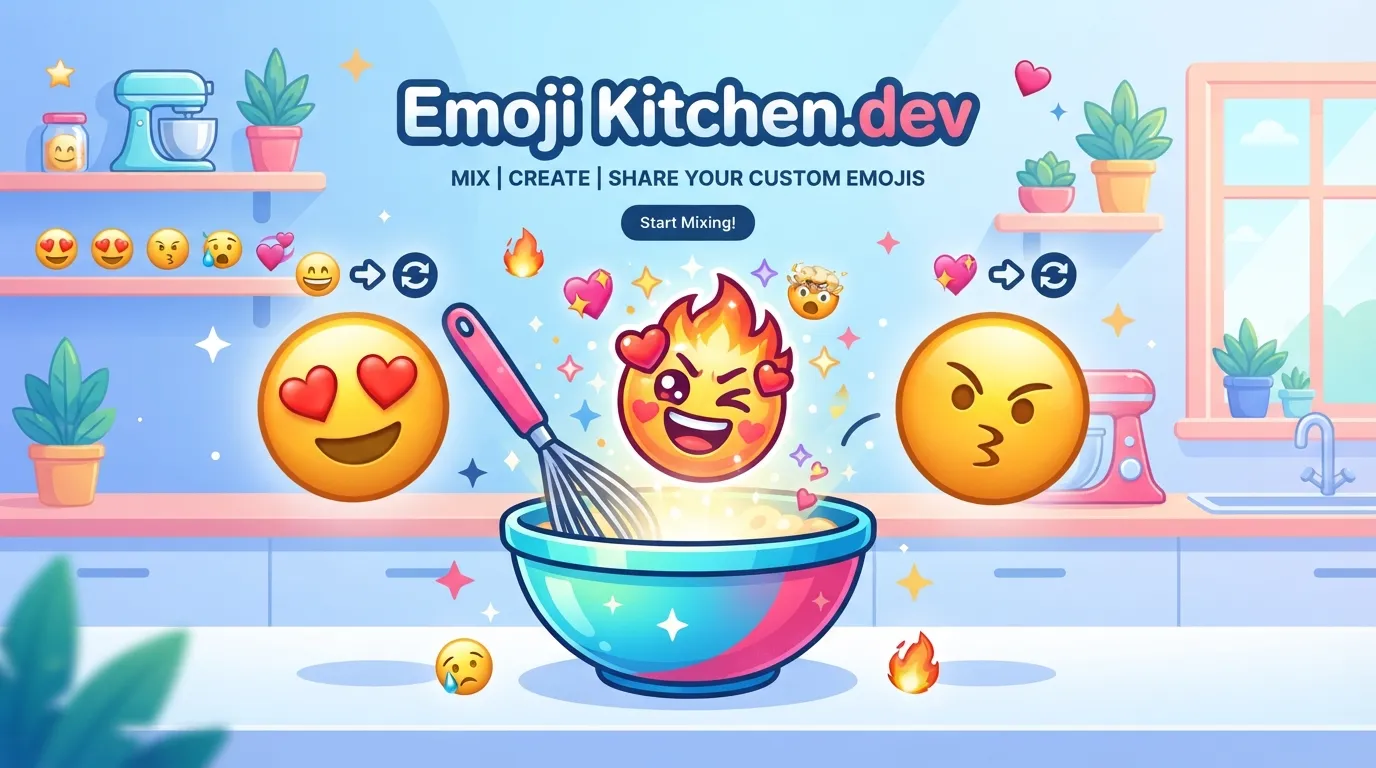 Emoji kitchen.dev