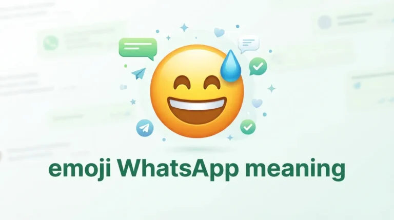 Emoji Whatsapp Meaning