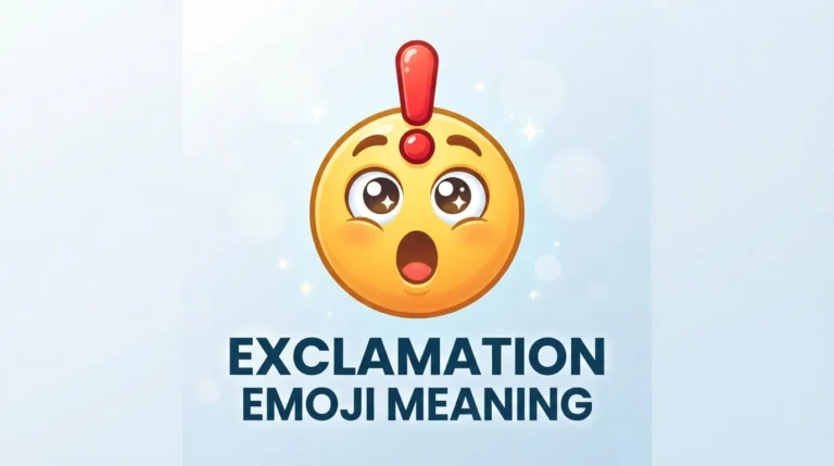 Exclamation Emoji meaning