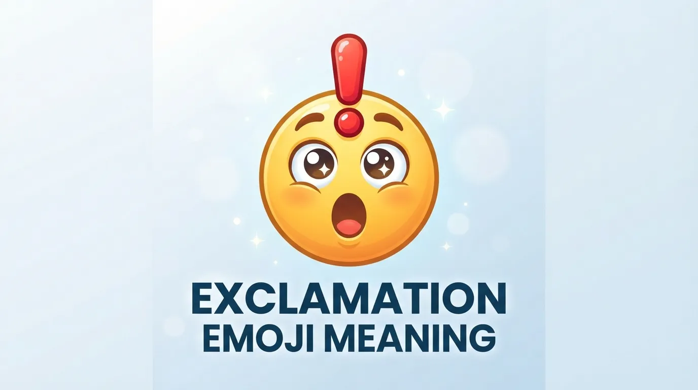 Exclamation Emoji meaning