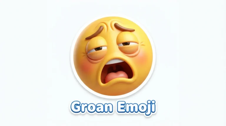 Groan Emoji