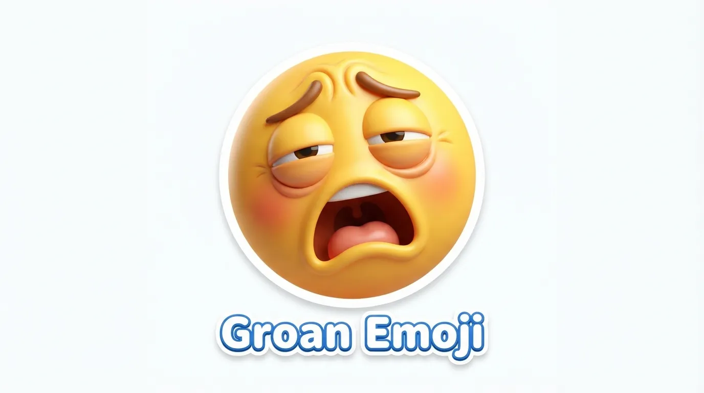 Groan Emoji