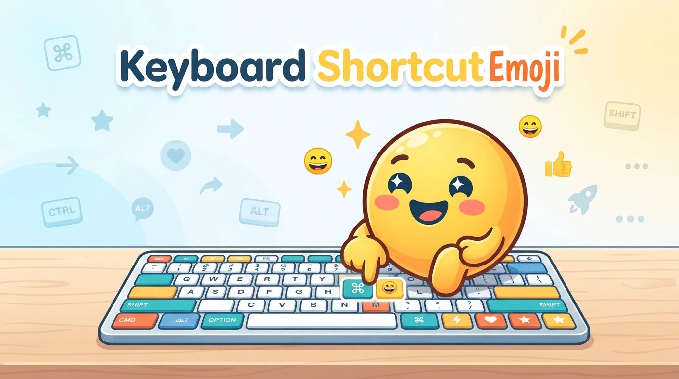 keyboard shortcut emoji