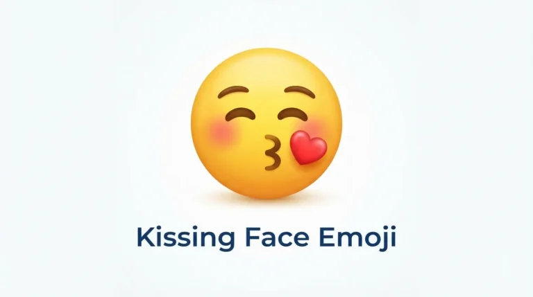 Kissing Face Emoji