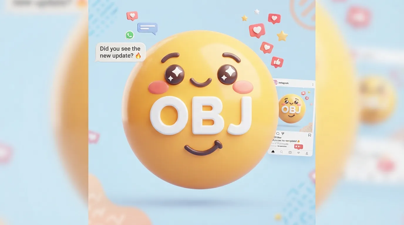 obj emoji meaning