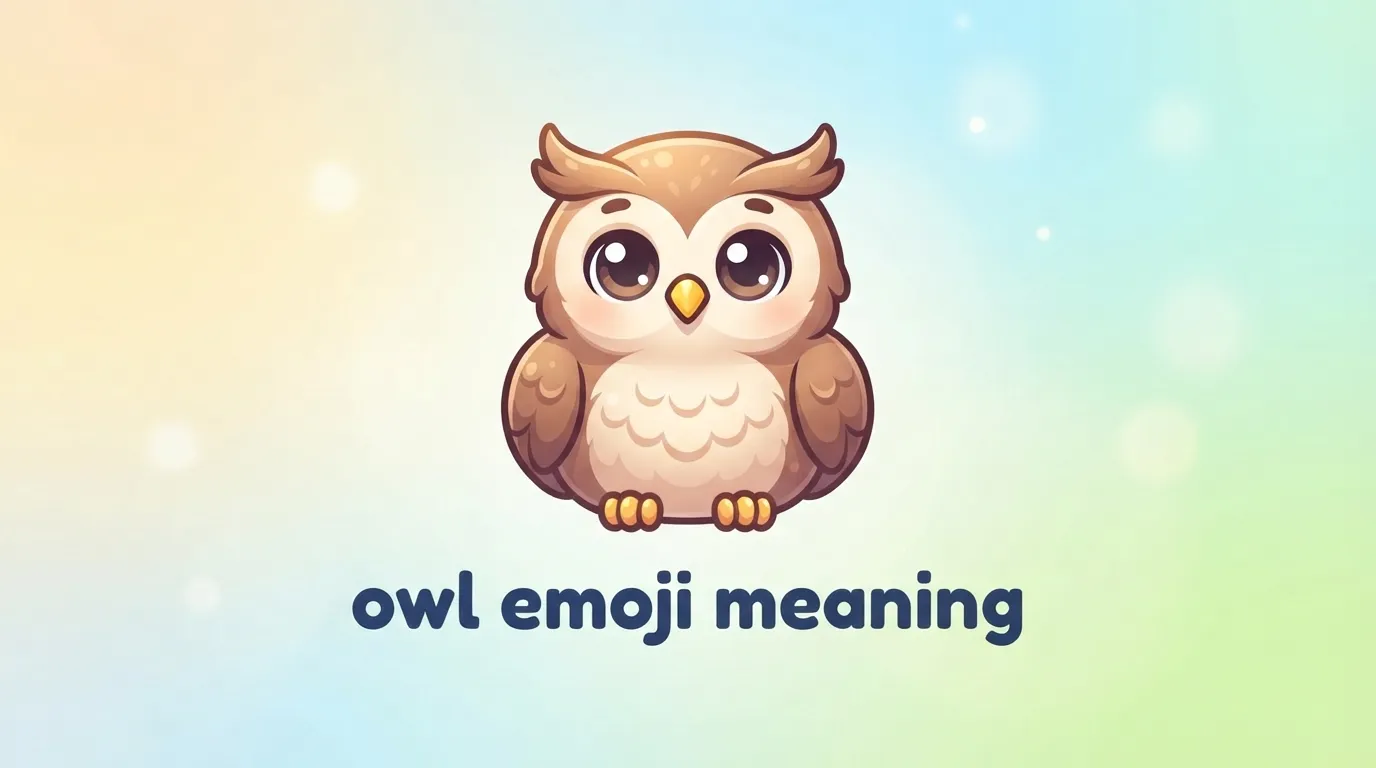Owl Emoji meaning