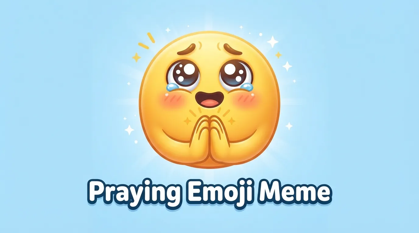 Praying Emoji Meme