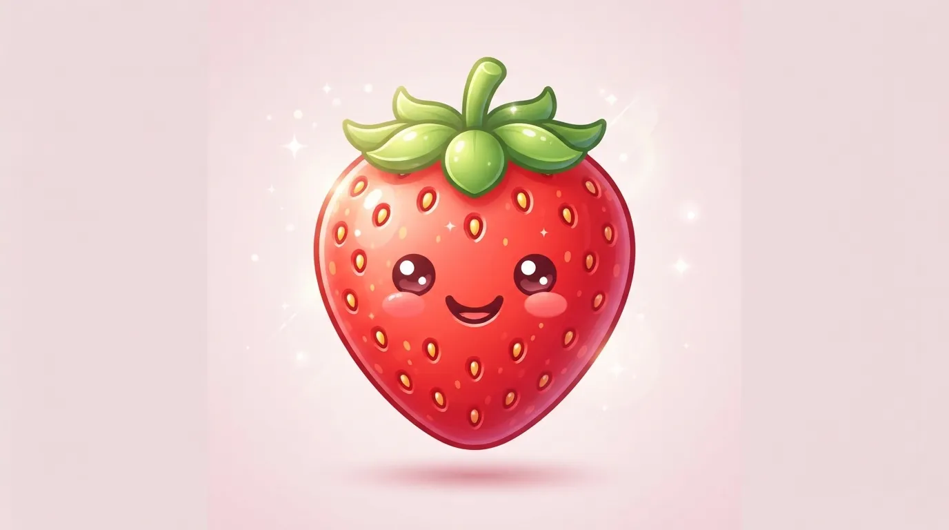 strawberry emoji meaning