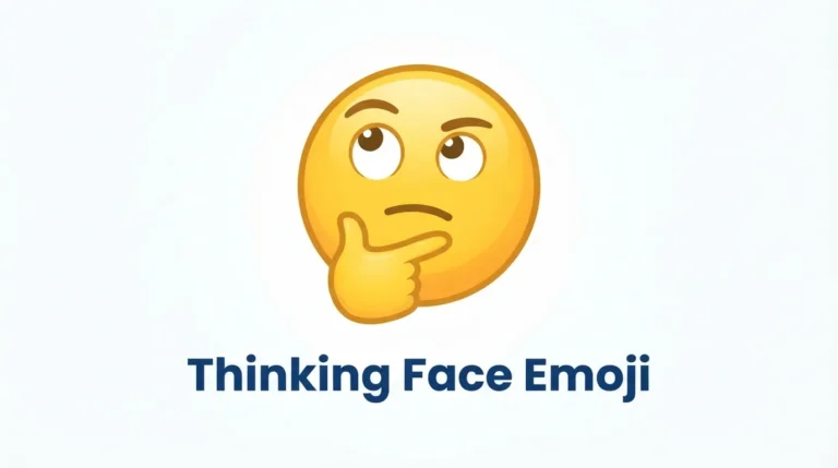 Thinking Face Emoji