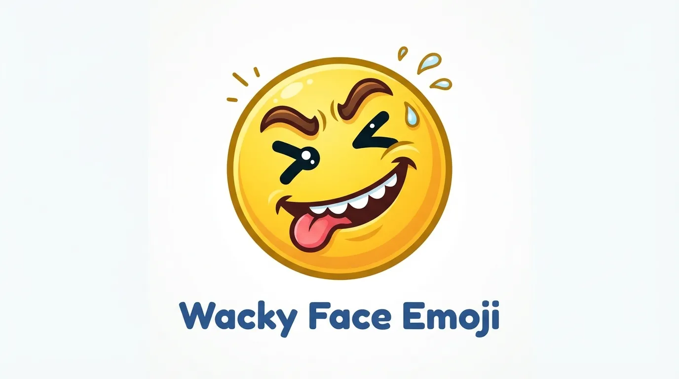 Wacky Face Emoji