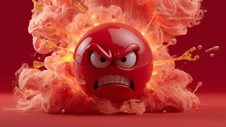 Angry Red Emoji