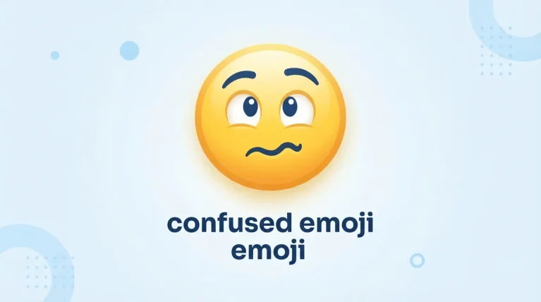 confused emoji