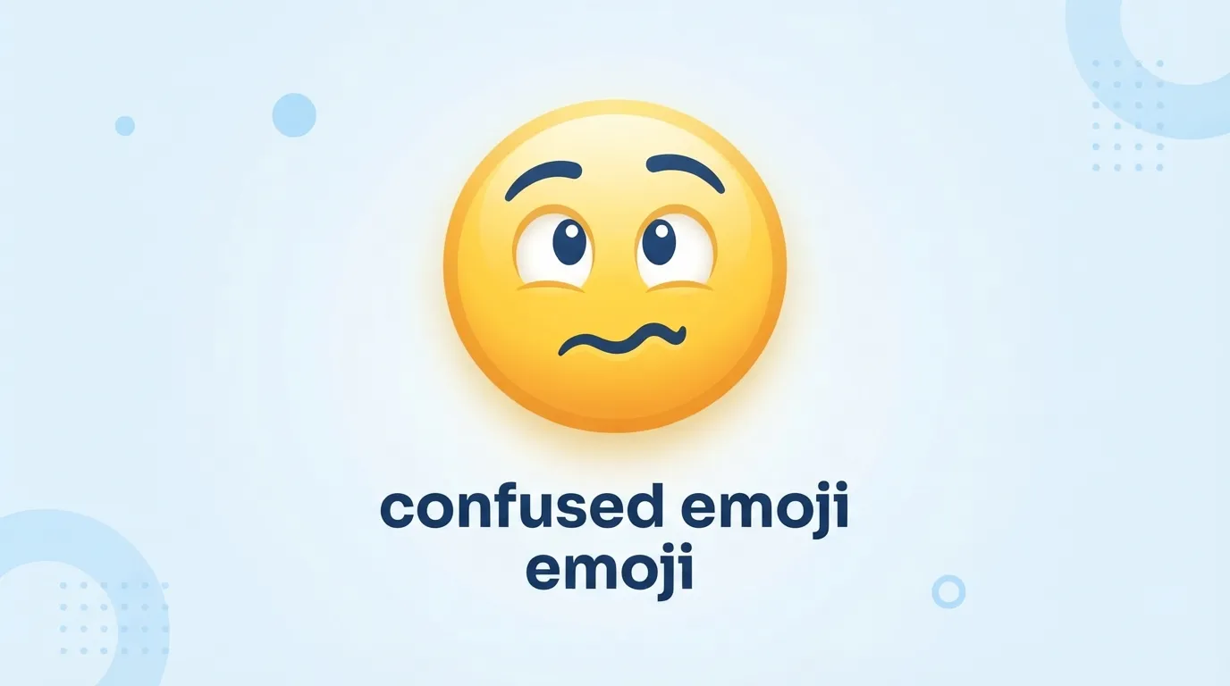confused emoji
