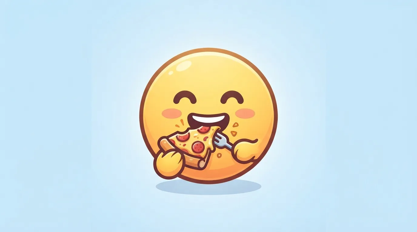 Eating emoji
