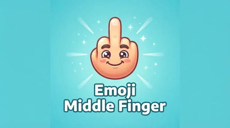 Emoji Middle Finger